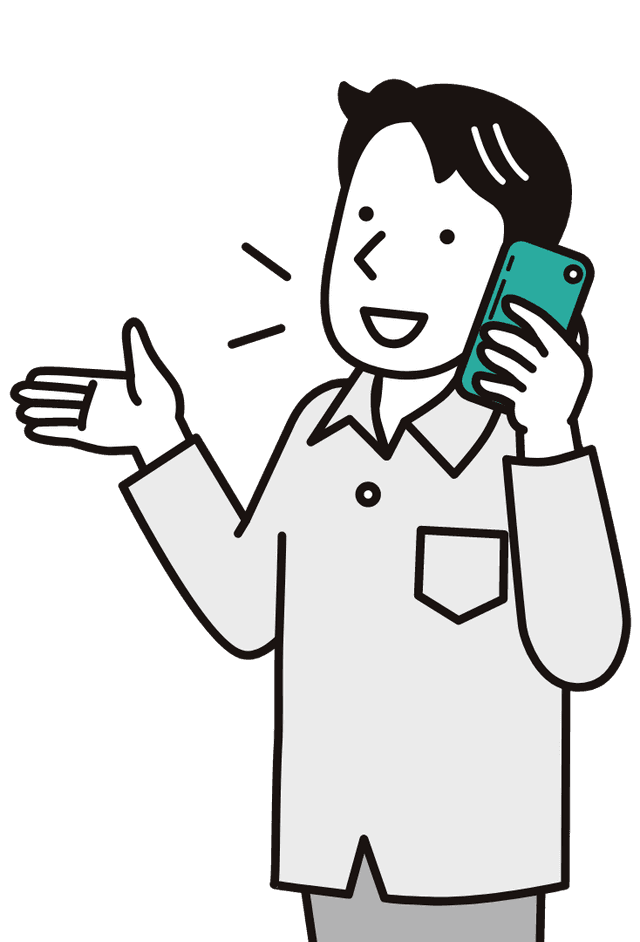 電話相談イラスト